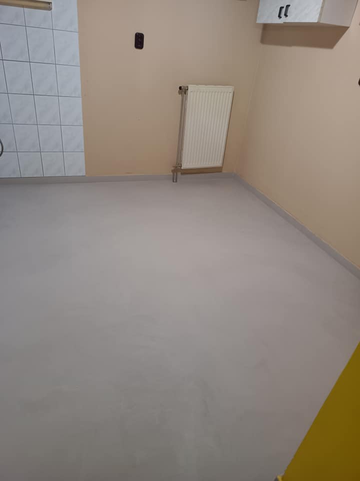 Járólapra mikrocement UTÁNA